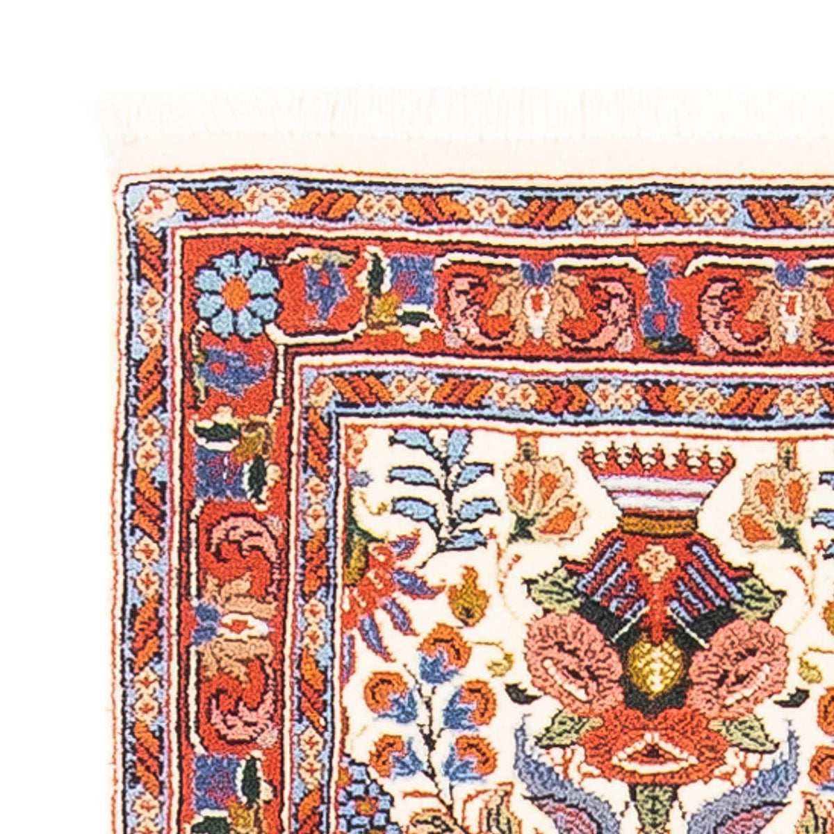 Tapis de couloir Tapis persan - Bidjar - 160 x 50 cm - beige