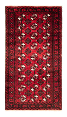 Tapis de couloir Tapis Belutsch - 202 x 110 cm - rouge foncé