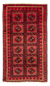 Tapis de couloir Tapis Belutsch - 198 x 110 cm - rouge