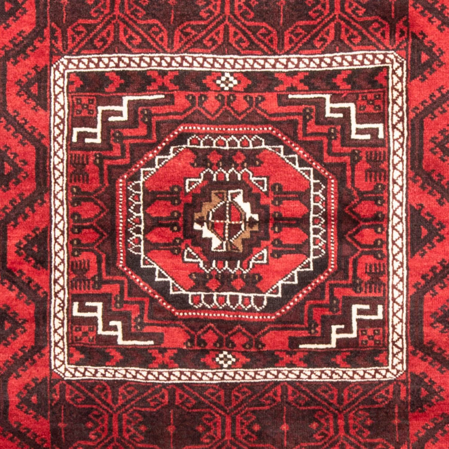 Tapis de couloir Tapis Belutsch - 222 x 112 cm - rouge