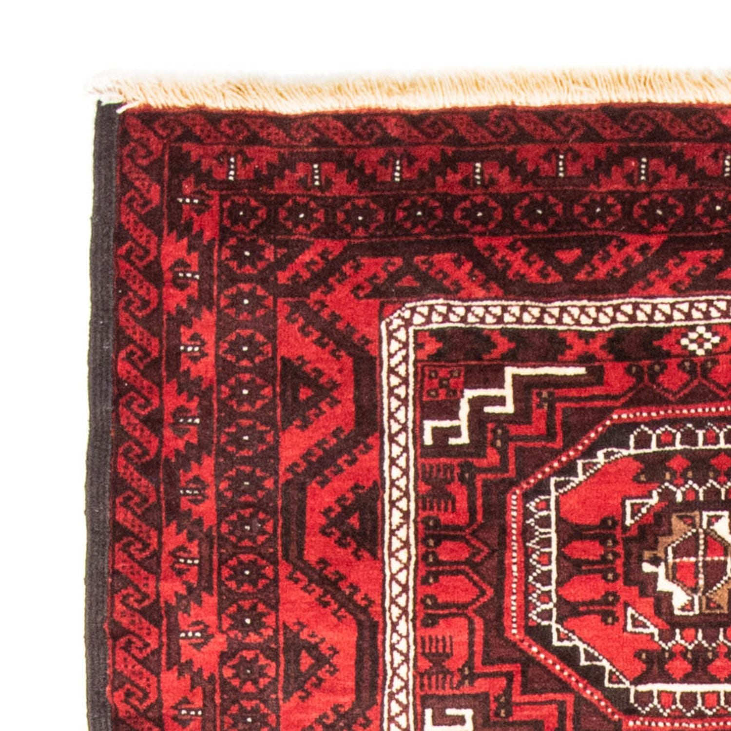 Tapis de couloir Tapis Belutsch - 222 x 112 cm - rouge