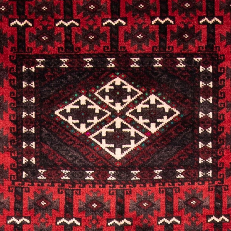 Tapis de couloir Tapis Belutsch - 236 x 118 cm - rouge