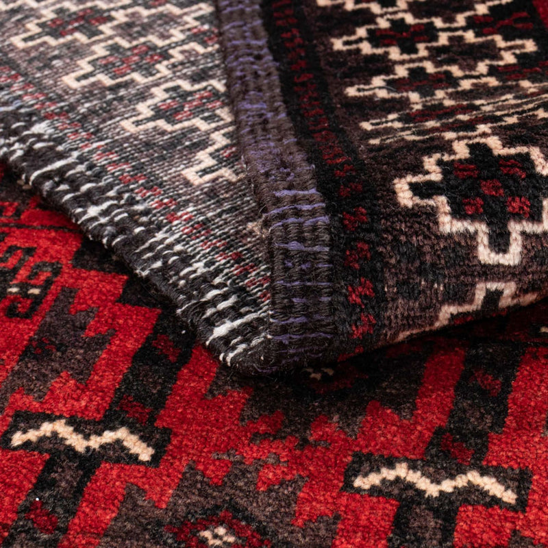 Tapis de couloir Tapis Belutsch - 236 x 118 cm - rouge