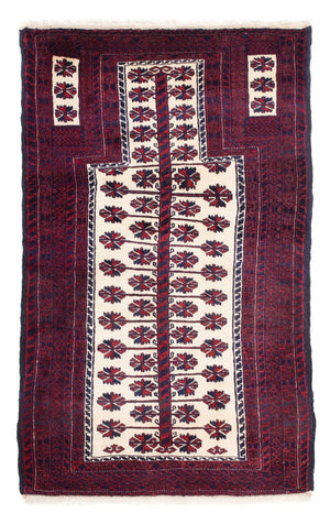 Tapis Belutsch - 147 x 93 cm - beige