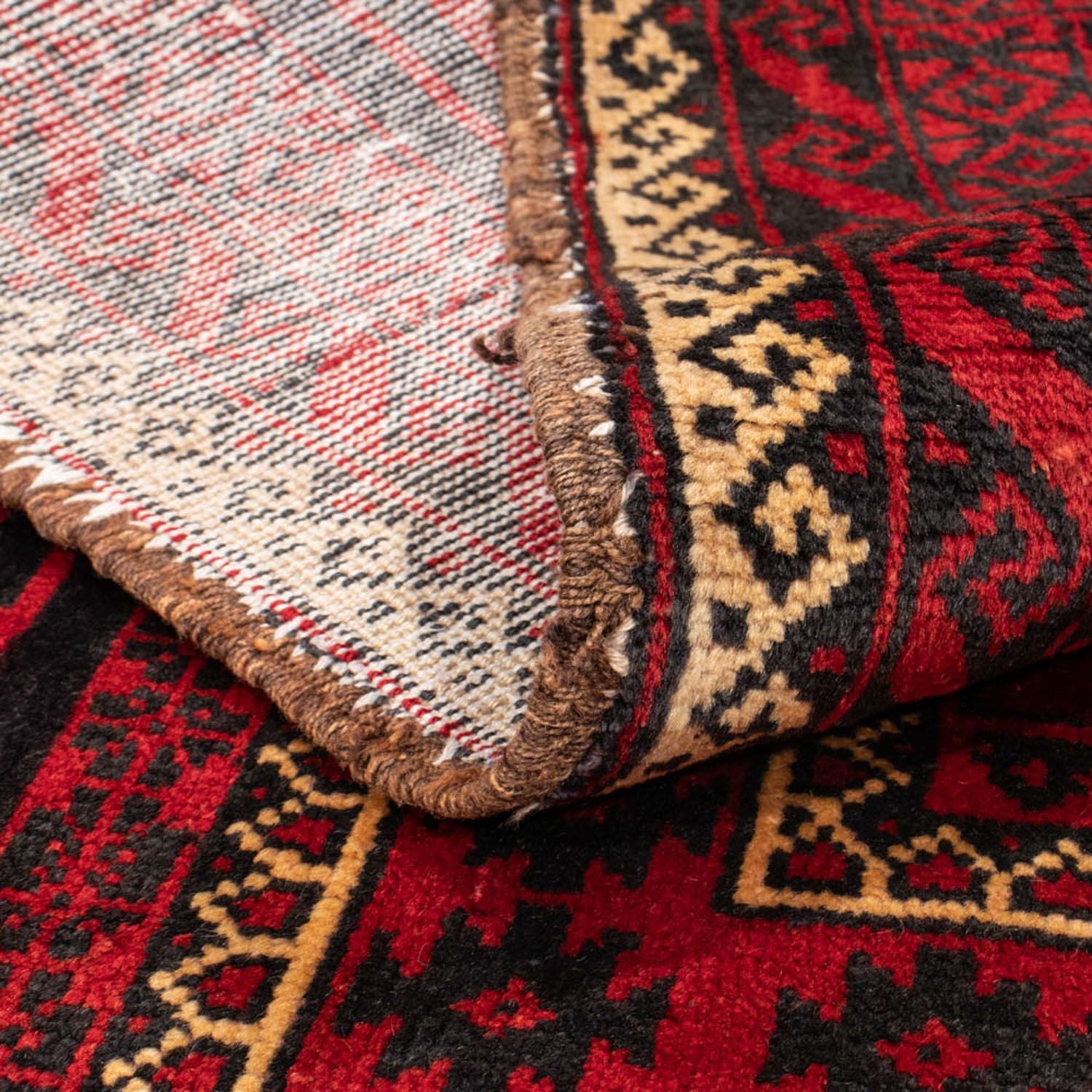 Tapis de couloir Tapis Belutsch - 224 x 119 cm - rouge