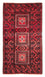 Tapis de couloir Tapis Belutsch - 207 x 112 cm - rouge