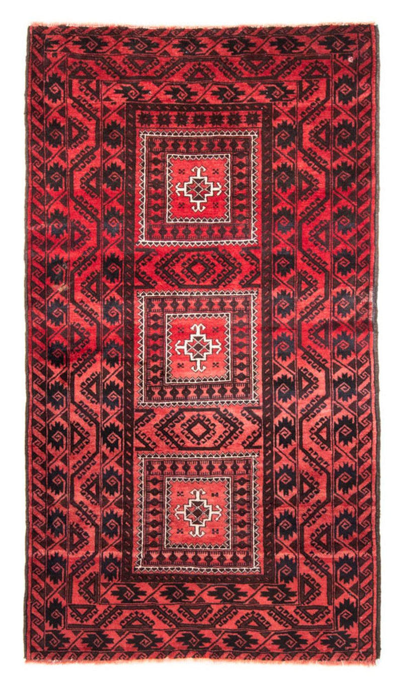 Tapis de couloir Tapis Belutsch - 207 x 112 cm - rouge