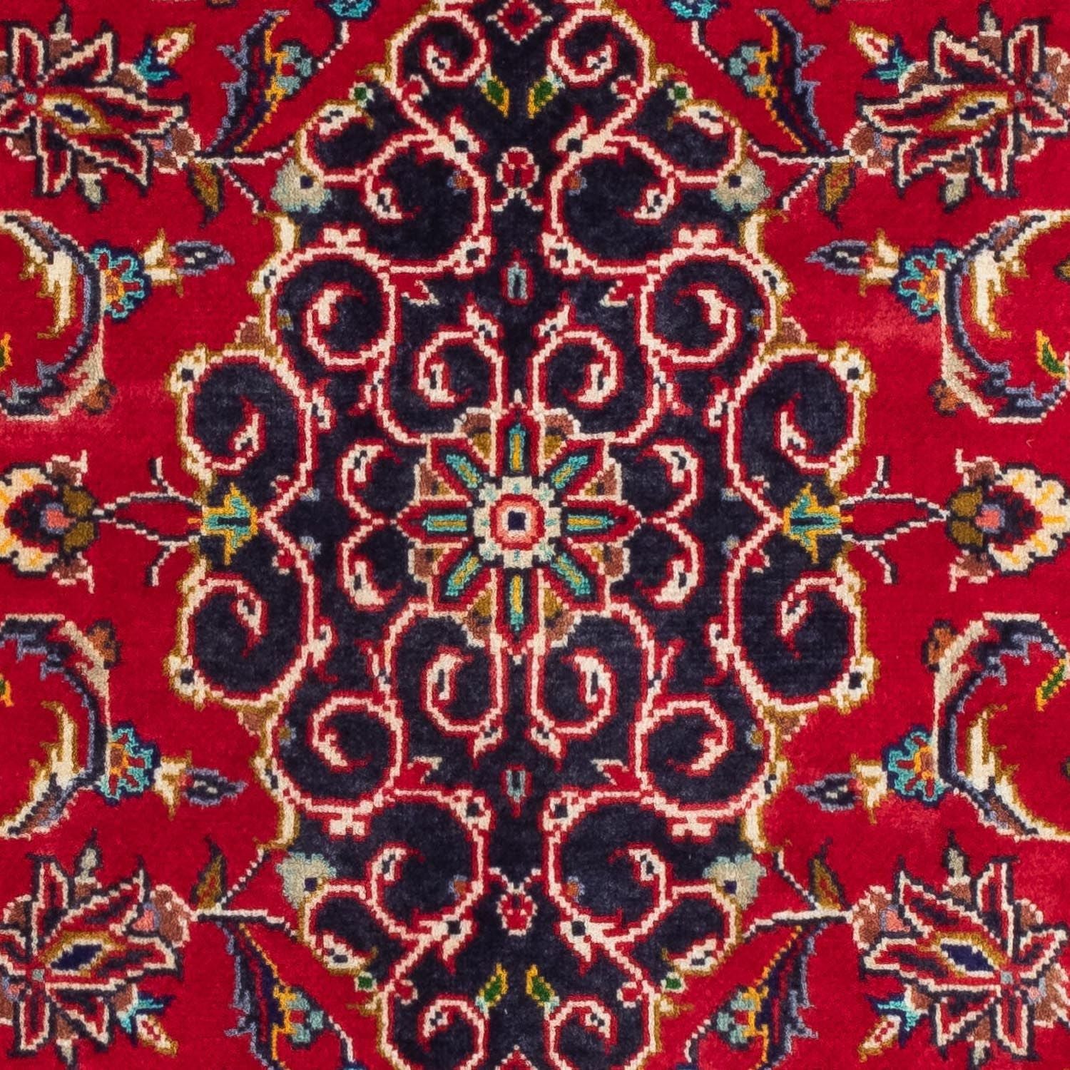 Tapis persan - Keshan - 130 x 68 cm - rouge