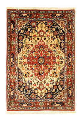 Tapis persan - Nomadic - 155 x 106 cm - beige