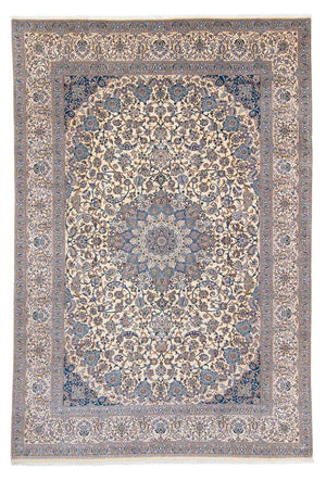 Tapis persan - Nain - Premium - 360 x 244 cm - beige