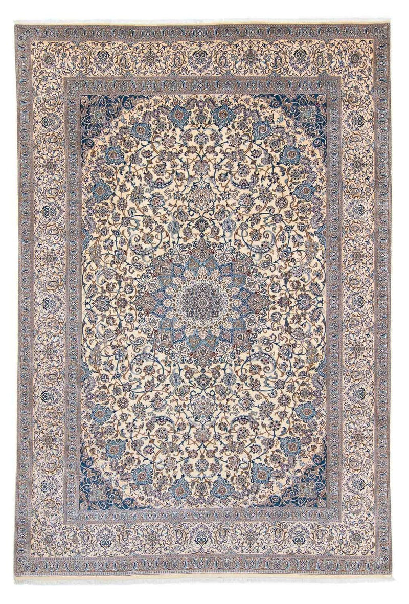 Tapis persan - Nain - Premium - 360 x 244 cm - beige