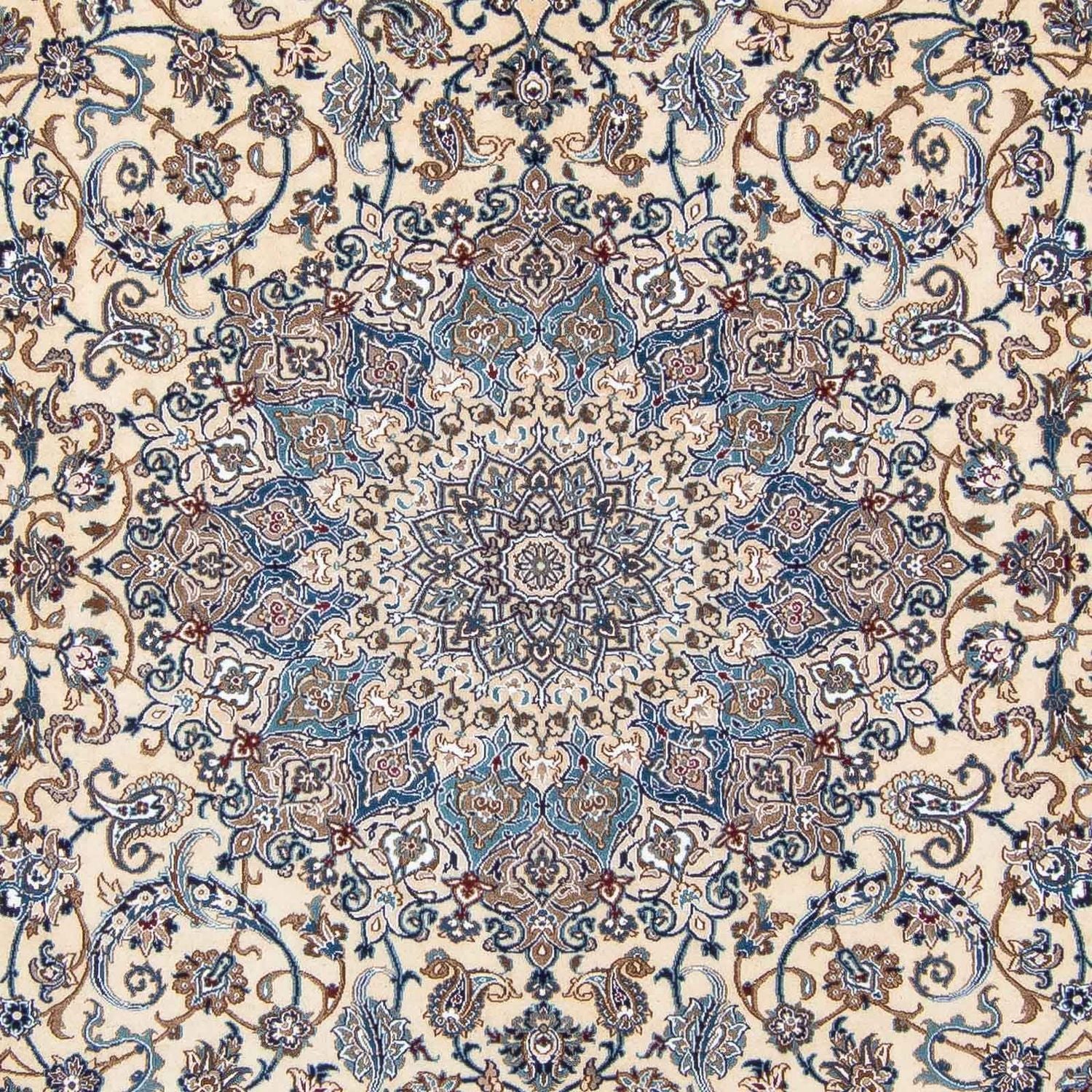 Tapis persan - Nain - Premium - 360 x 244 cm - beige