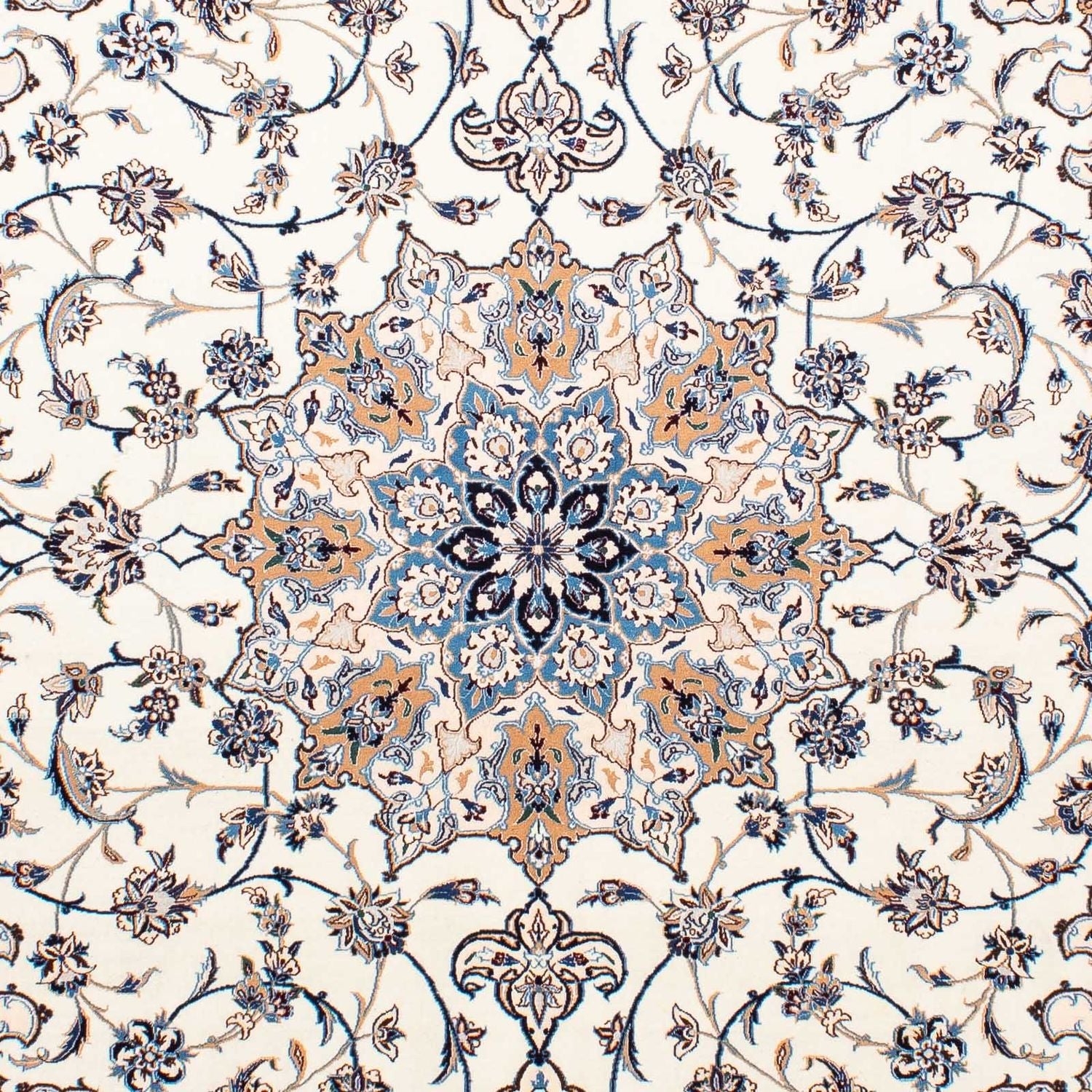 Tapis persan - Nain - Premium - 257 x 172 cm - beige