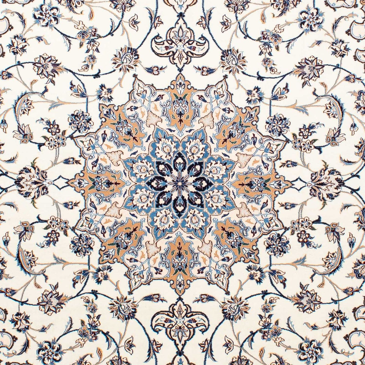 Tapis persan - Nain - Premium - 257 x 172 cm - beige