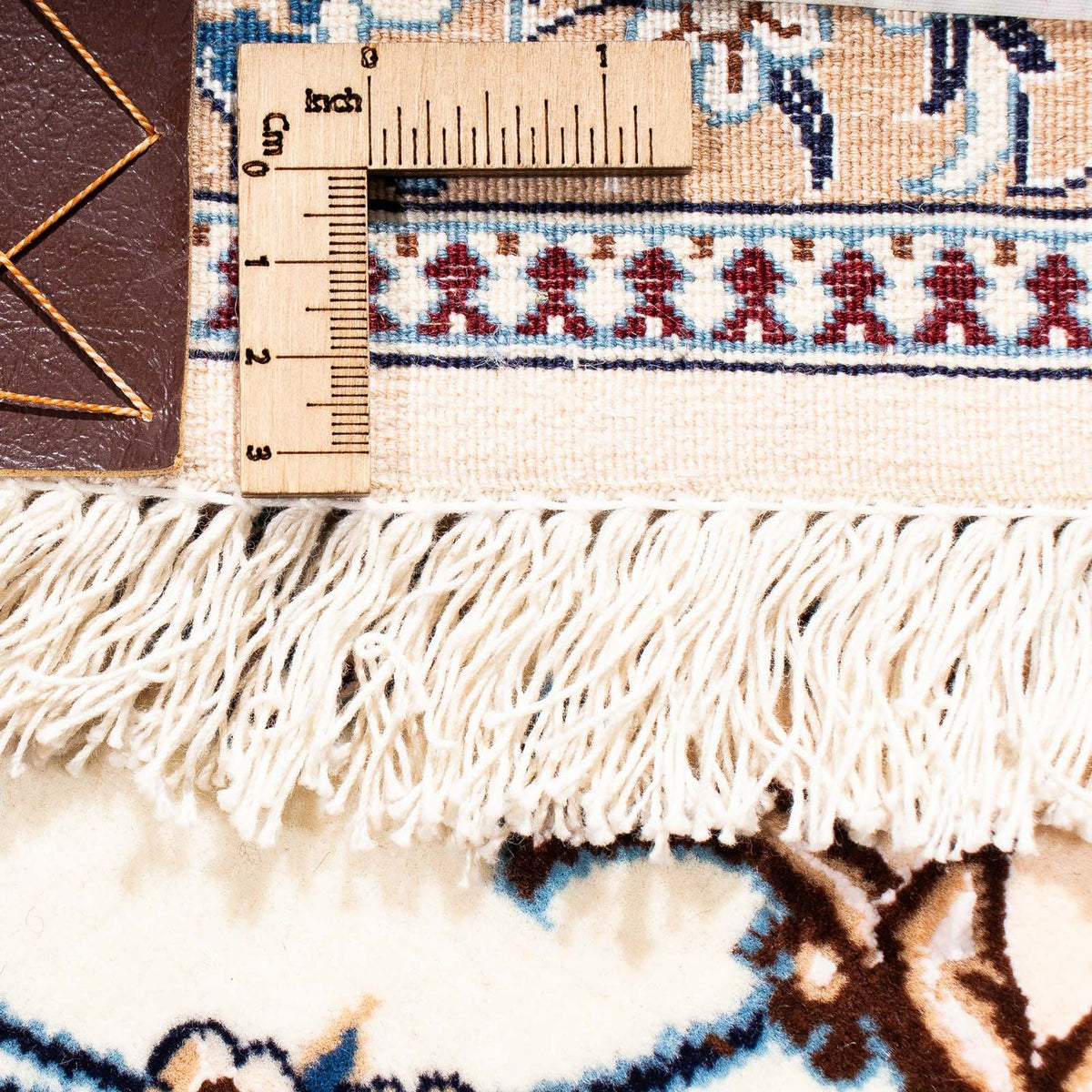 Tapis persan - Nain - Premium - 257 x 172 cm - beige