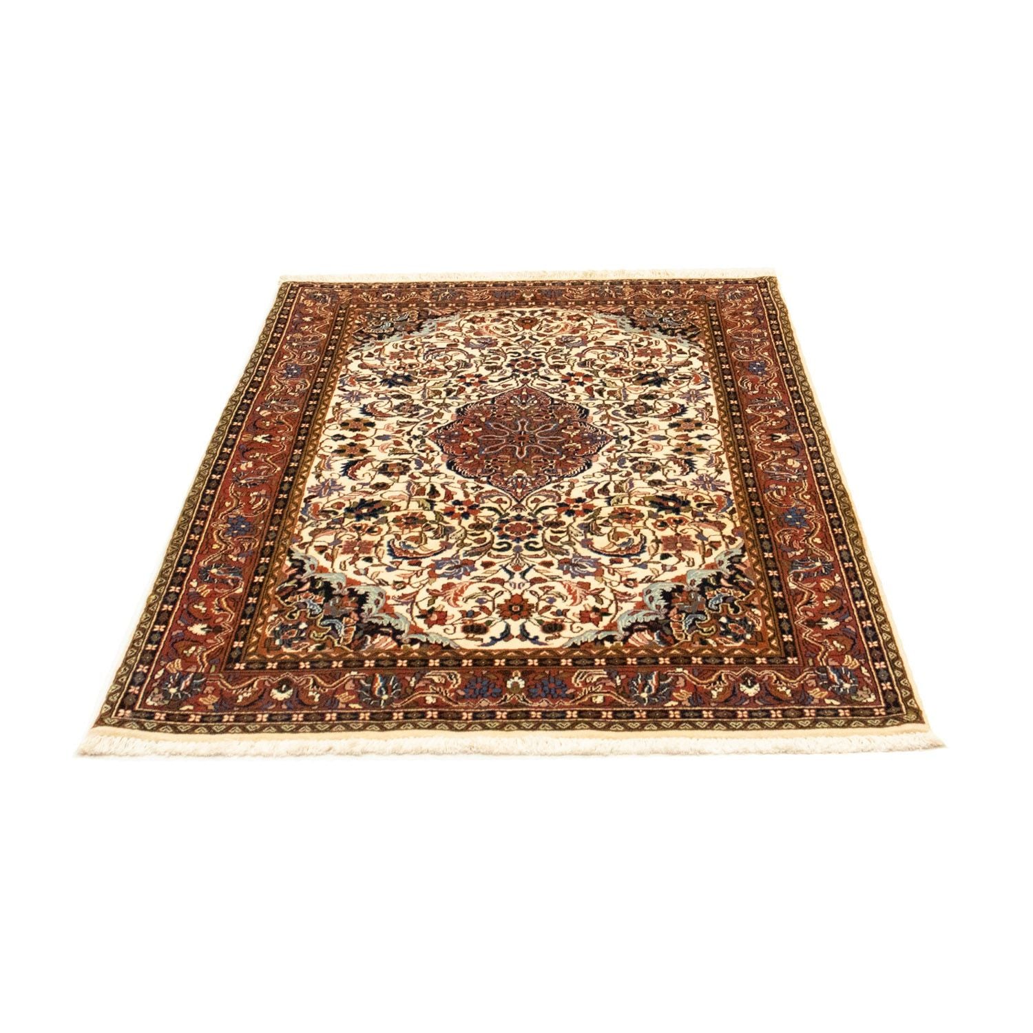 Tapis persan - Nomadic - 158 x 103 cm - beige