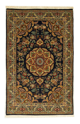 Tapis persan - Ghom - 170 x 108 cm - noir