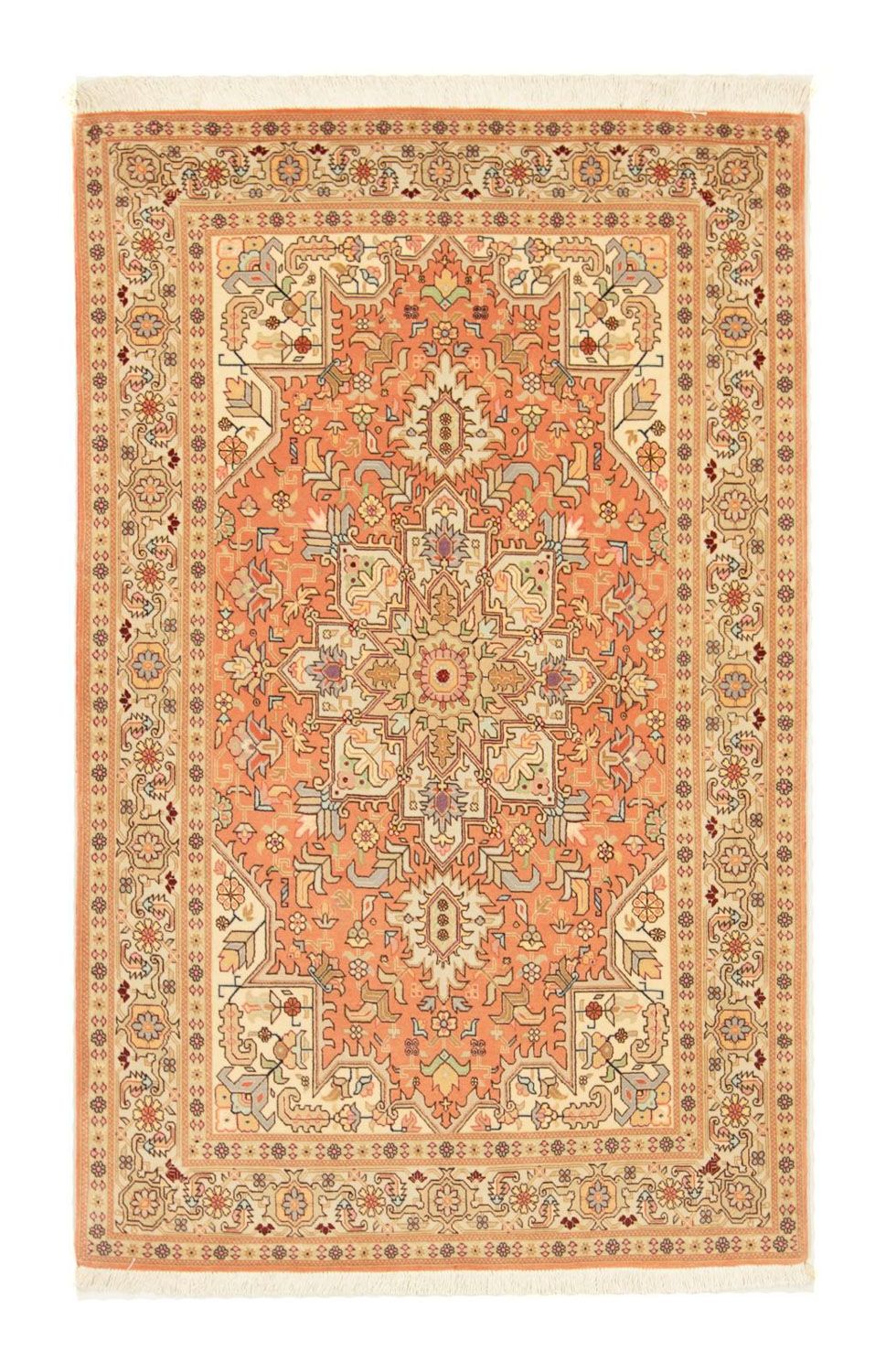 Tapis persan - Tabriz - Royal - 160 x 100 cm - rouge clair