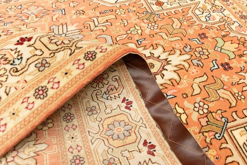 Tapis persan - Tabriz - Royal - 160 x 100 cm - rouge clair