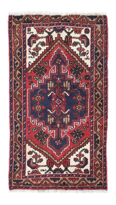 Tapis persan - Nomadic - 128 x 71 cm - rouge