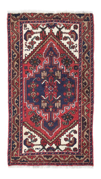 Tapis persan - Nomadic - 128 x 71 cm - rouge