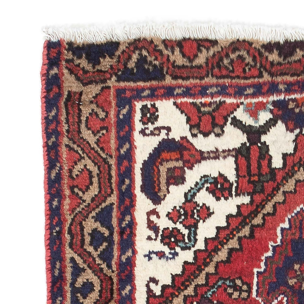 Tapis persan - Nomadic - 128 x 71 cm - rouge