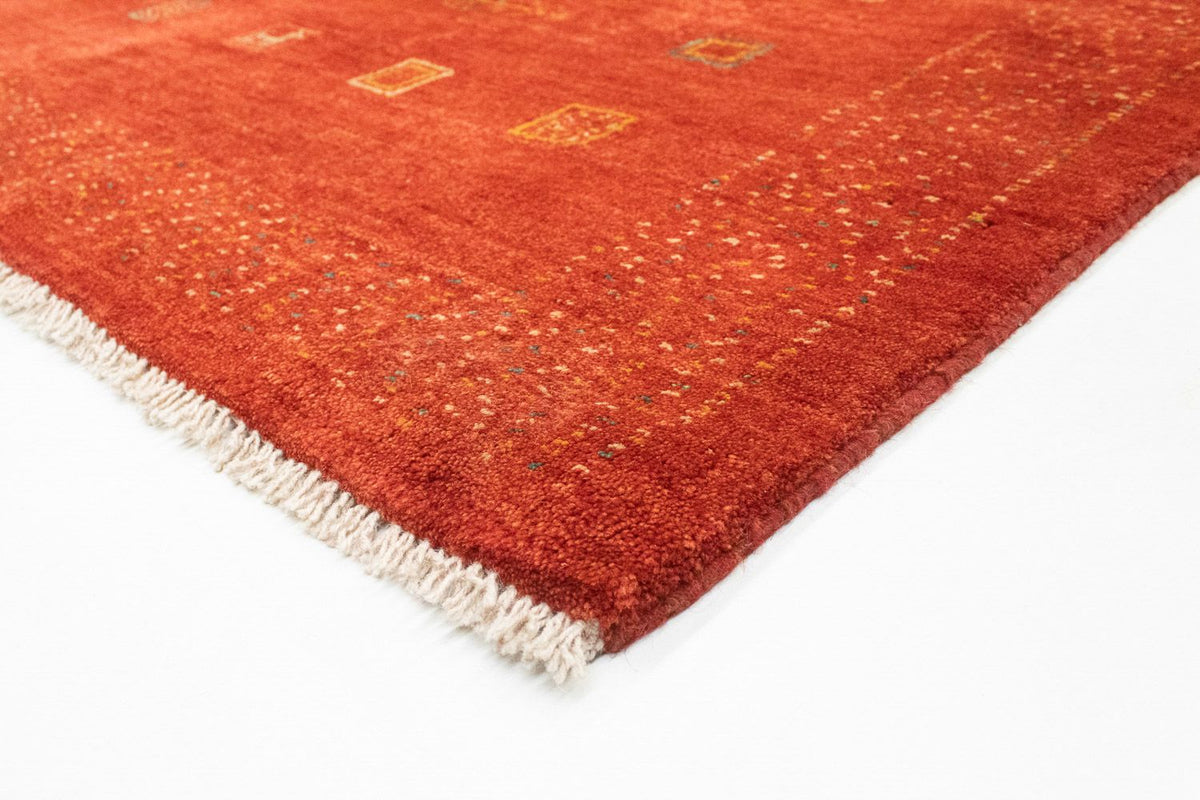 Tapis Gabbeh - Persan - 190 x 150 cm - rouge