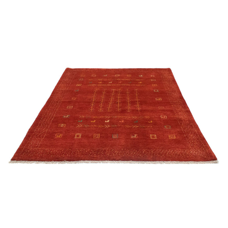 Tapis Gabbeh - Persan - 190 x 150 cm - rouge
