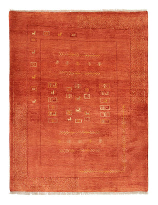 Tapis Gabbeh - Persan - 192 x 149 cm - rouge