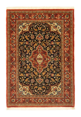 Tapis persan - Ghom - 151 x 103 cm - noir