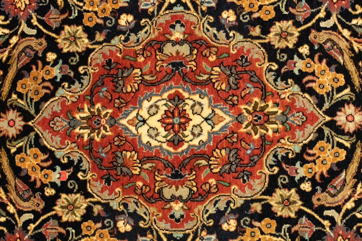 Tapis persan - Ghom - 151 x 103 cm - noir