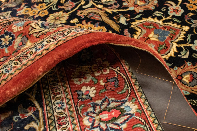 Tapis persan - Ghom - 151 x 103 cm - noir