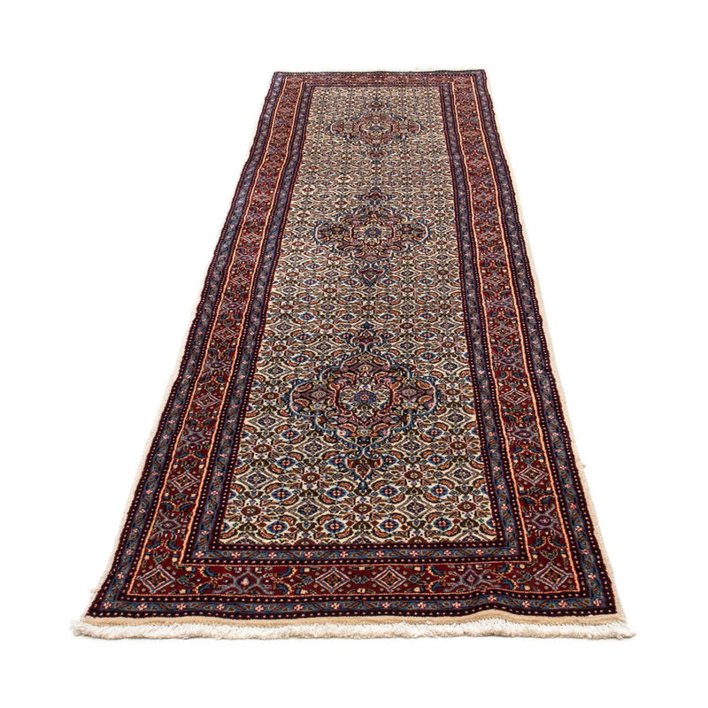 Tapis de couloir Tapis persan - Classique - 298 x 77 cm - beige