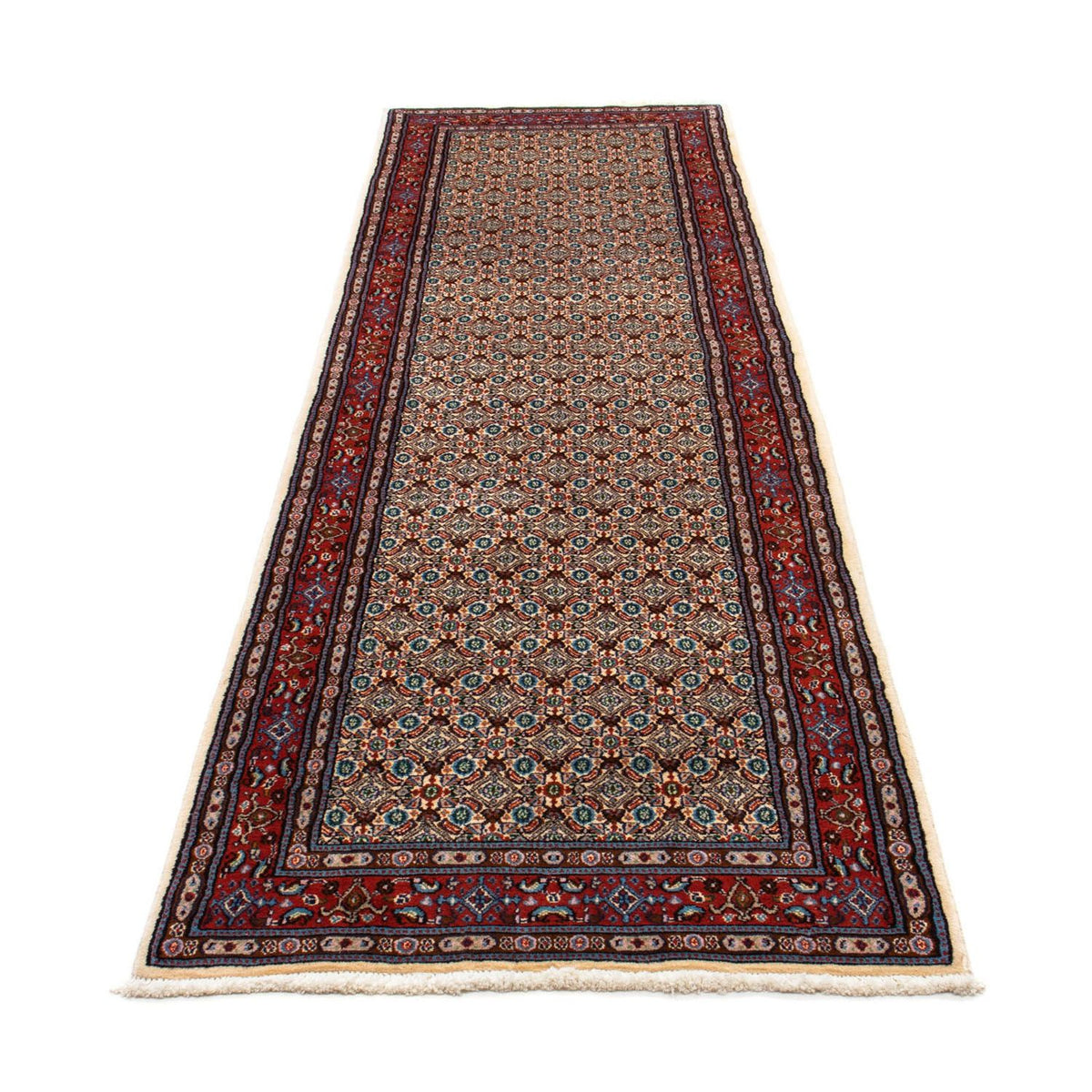 Tapis de couloir Tapis persan - Classique - 295 x 80 cm - beige