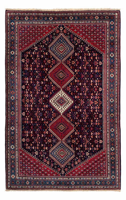 Tapis persan - Nomadic - 313 x 207 cm - bleu foncé