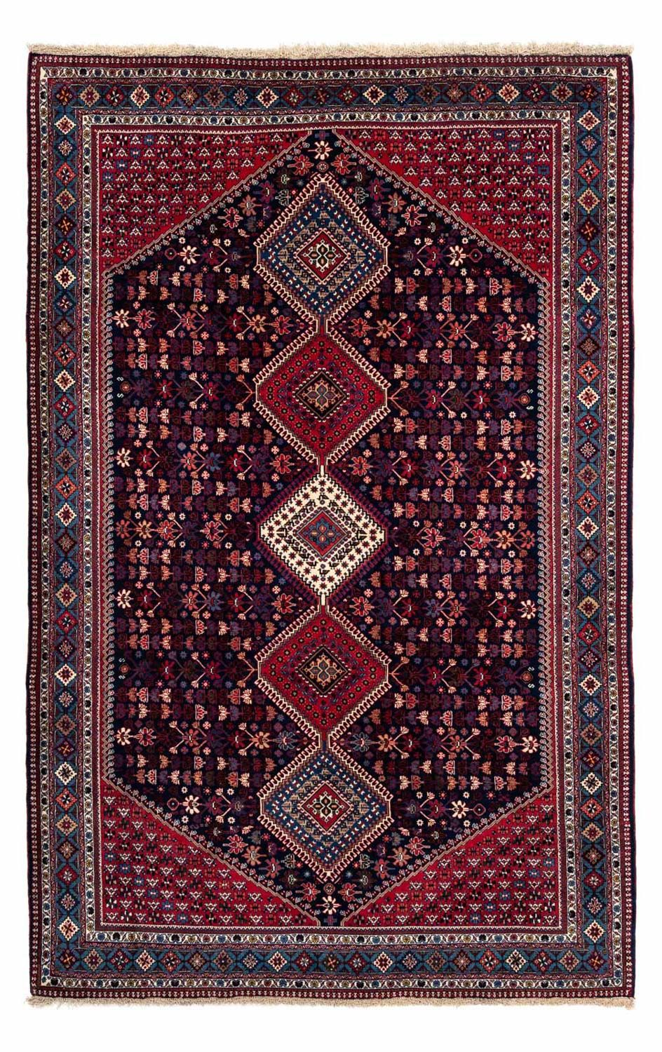 Tapis persan - Nomadic - 313 x 207 cm - bleu foncé