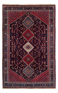 Tapis persan - Nomadic - 313 x 207 cm - bleu foncé
