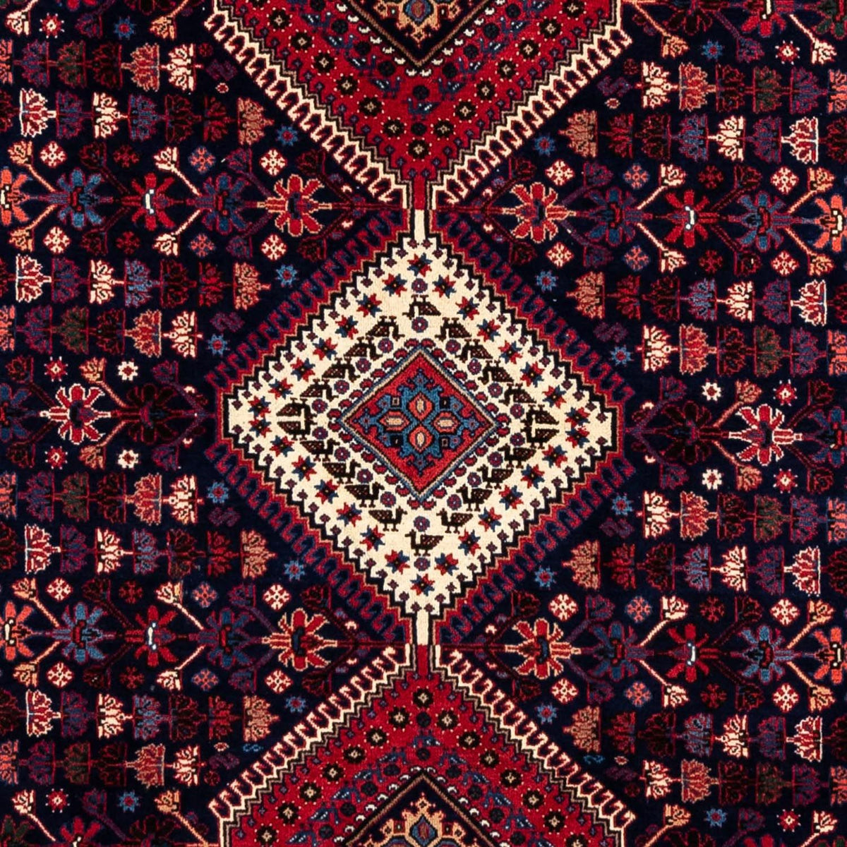 Tapis persan - Nomadic - 313 x 207 cm - bleu foncé