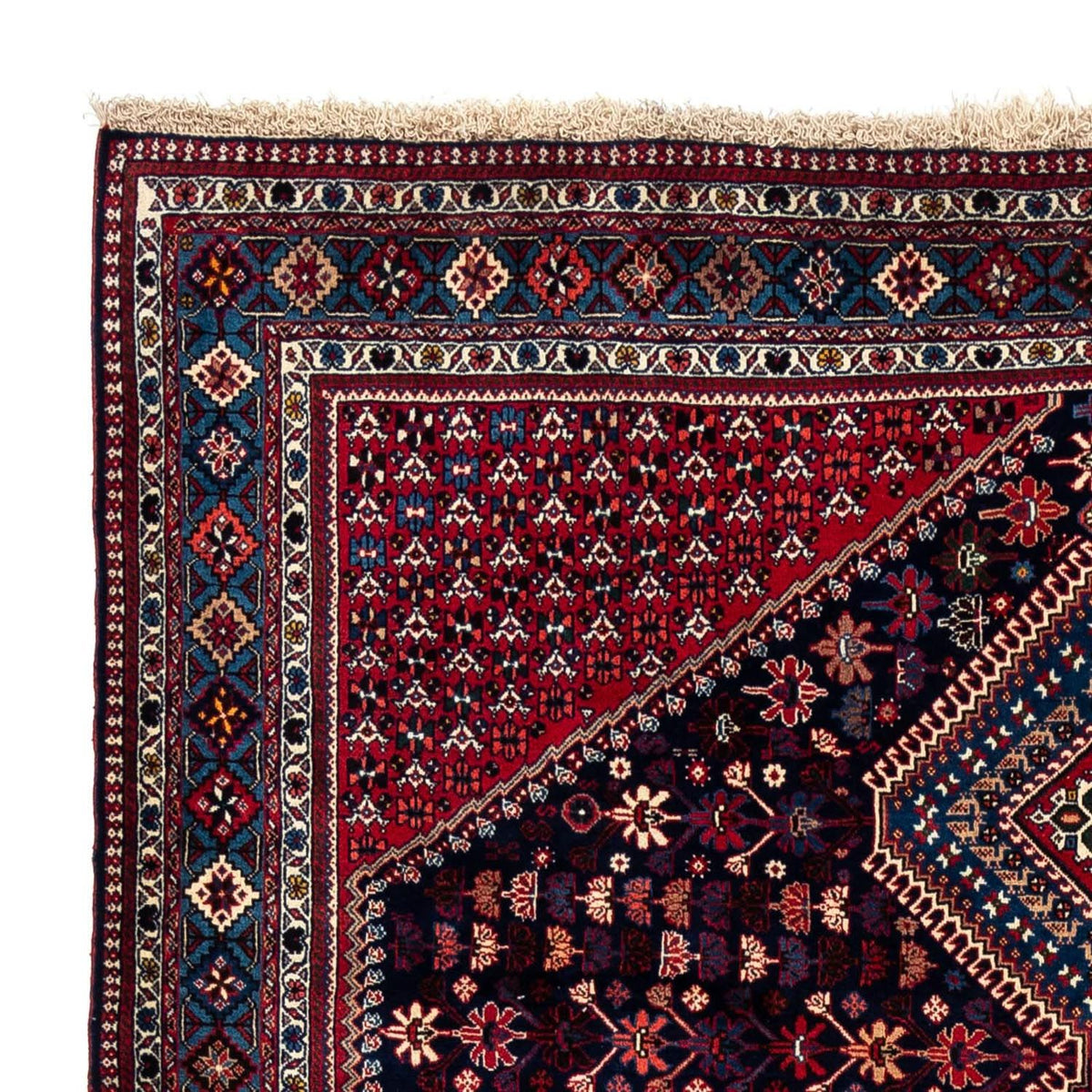 Tapis persan - Nomadic - 313 x 207 cm - bleu foncé