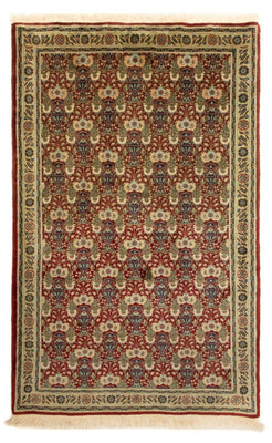 Tapis persan - Tabriz - Royal - 129 x 82 cm - rouge