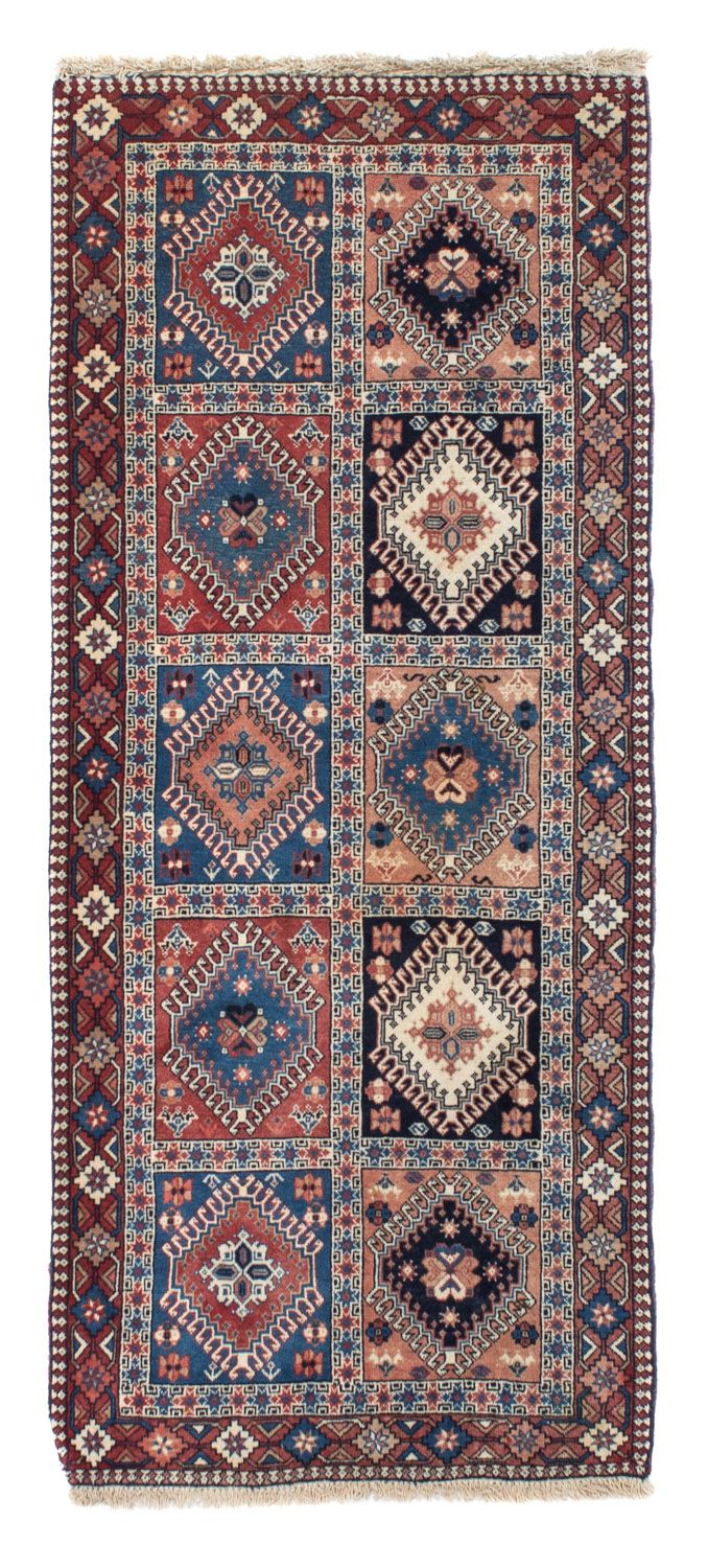 Tapis de couloir Tapis persan - Nomadic - 186 x 82 cm - rouge clair