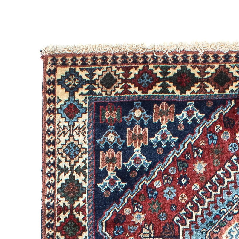 Tapis de couloir Tapis persan - Nomadic - 190 x 80 cm - bleu foncé