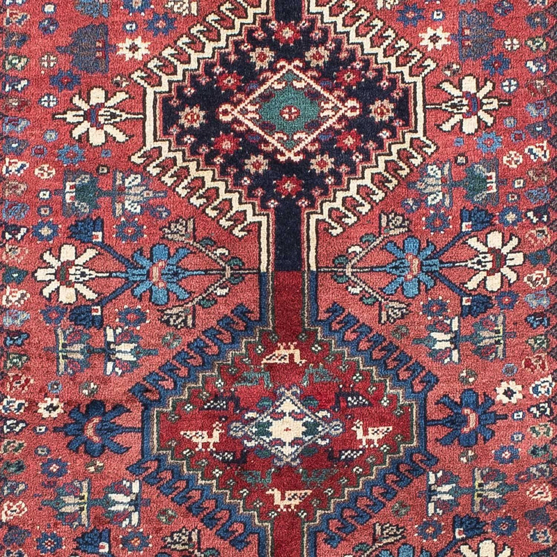 Tapis de couloir Tapis persan - Nomadic - 193 x 82 cm - rouge