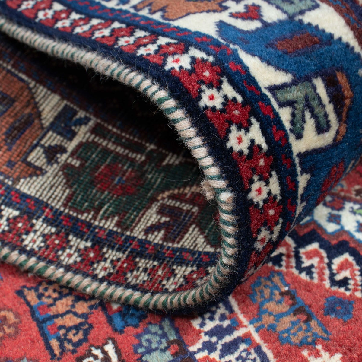 Tapis de couloir Tapis persan - Nomadic - 196 x 82 cm - beige