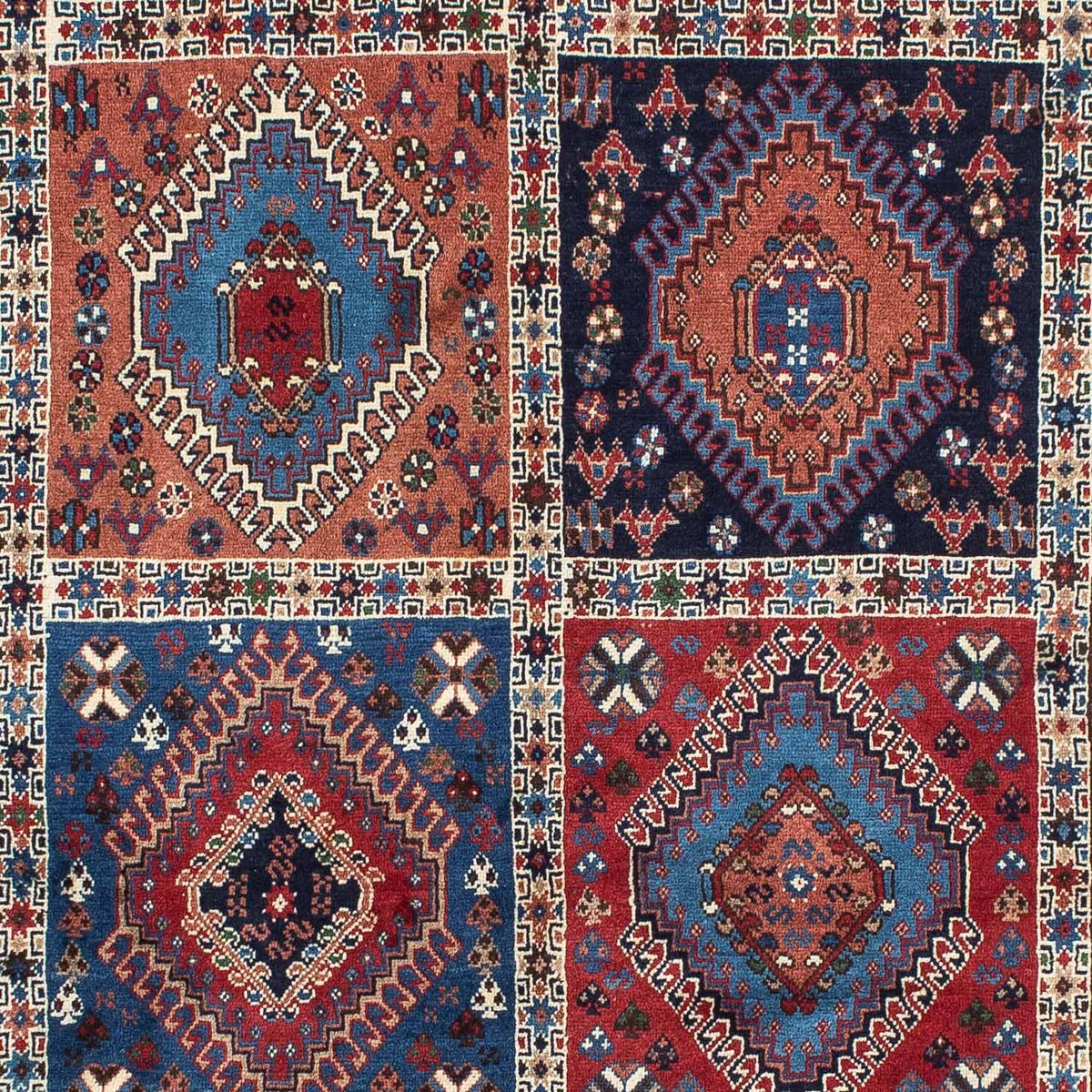 Tapis persan - Nomadic - 152 x 102 cm - bleu foncé