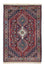 Tapis persan - Nomadic - 145 x 97 cm - rouge foncé