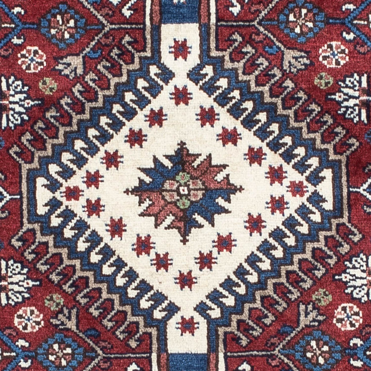 Tapis persan - Nomadic - 152 x 97 cm - bleu foncé