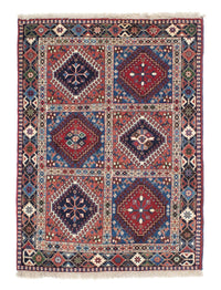 Tapis persan - Nomadic - 140 x 100 cm - rouge clair