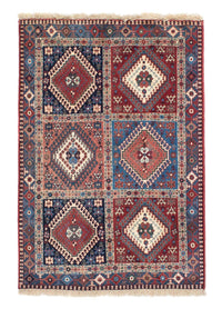 Tapis persan - Nomadic - 143 x 100 cm - bleu