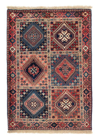 Tapis persan - Nomadic - 152 x 107 cm - rouge clair